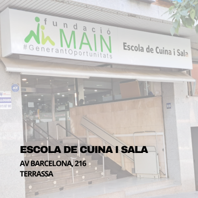 Escola de cuina i sala Fundació Main